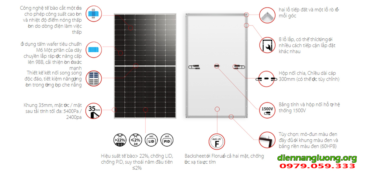 Longi Hi-MO 4m Mono Half Cell 380W 